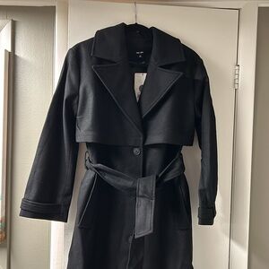 NEW Saint + Sofia Overcoat
